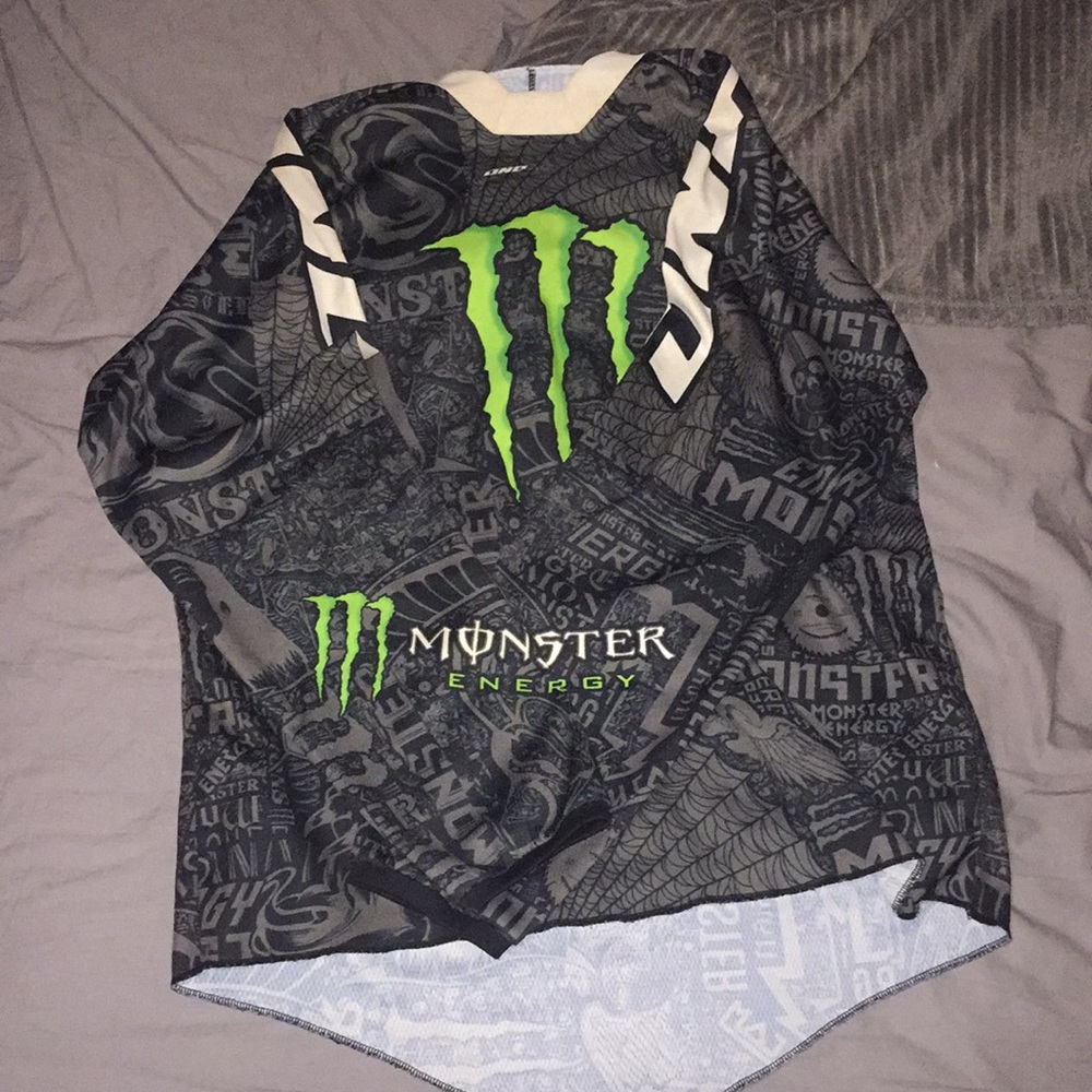 Monster energy motocross jersey